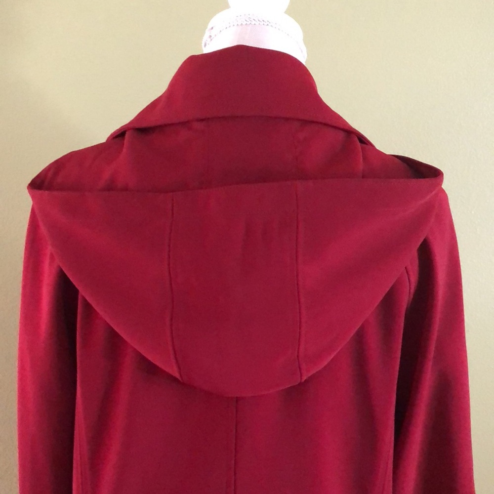 🔥LIKE NEW🔥 Towne by London Fog Women’s Hooded Trench Raincoat - Picture 5 of 9